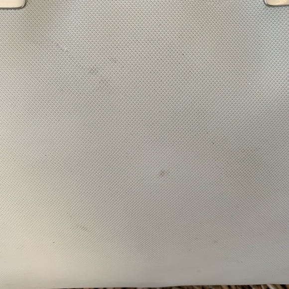 Lacoste Luggage Carryon - Embossed Grey and Black - Picture 6 of 7